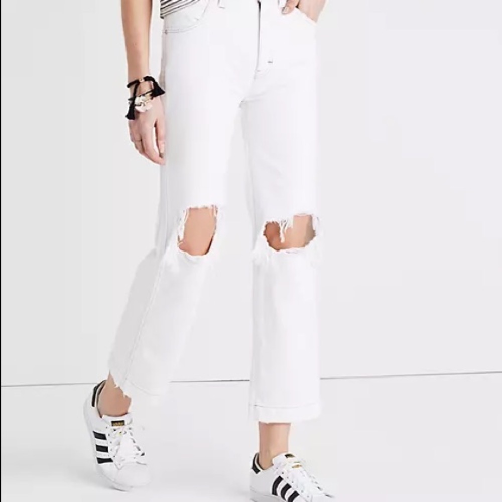 Madewell x Where I Was From Slim Straight Jeans​​​ - Picture 3 of 6